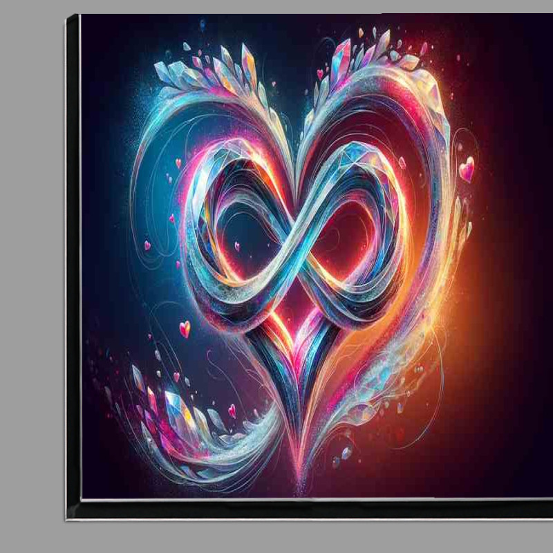 Buy Di-Bond : (Love Unbound the infinity love symbol)