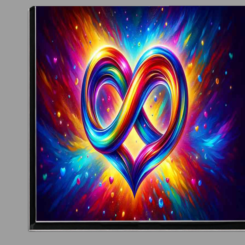 Buy Di-Bond : (Vibrant Endless Love colorful style)