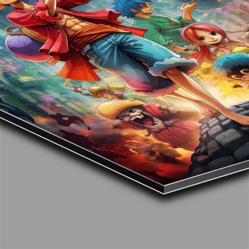 Buy Di-Bond : (One piece in the style of colorful cartoon)