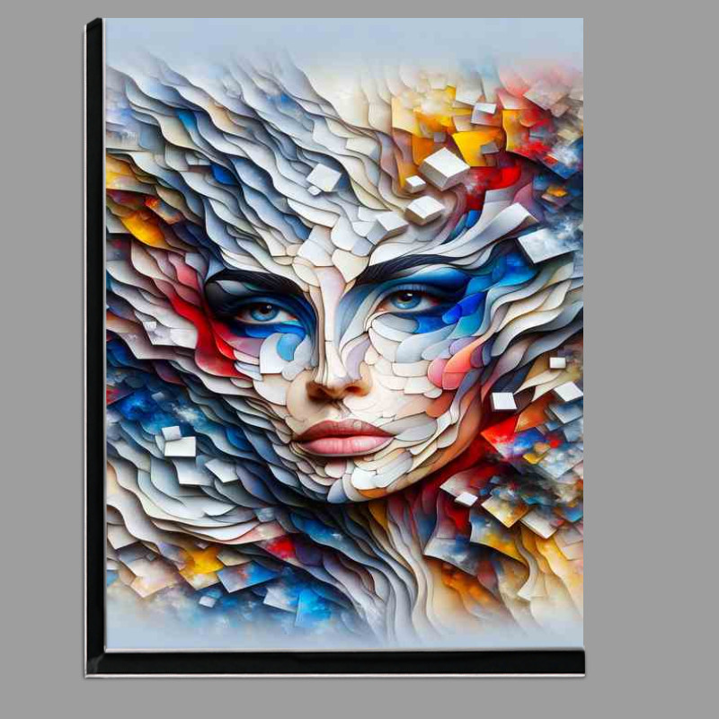 Buy Di-Bond : (Fragmented Beauty in Abstract Art)