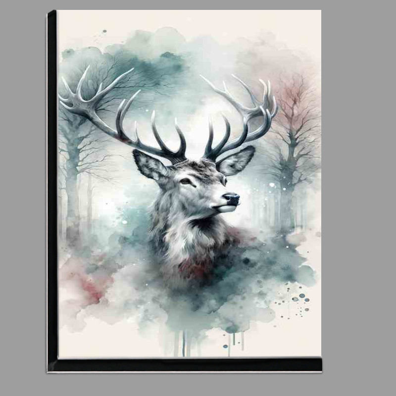 Buy Di-Bond : (Deer Stag Ethereal Forest Art)