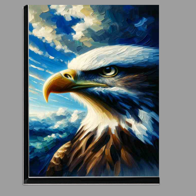 Buy Di-Bond : (Eagle in Sky the head of a majestic eagle)
