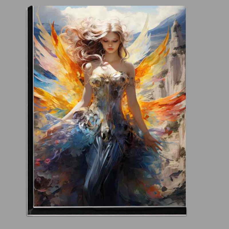 Buy Di-Bond : (Angel with beautiful coloured wings)
