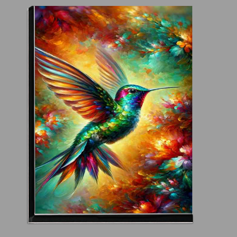 Buy Di-Bond : (Hummingbird Magic in a Oil painted look)