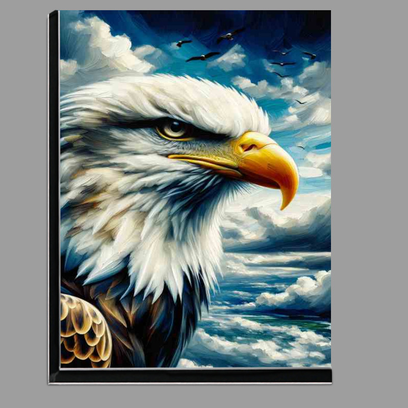 Buy Di-Bond : (Majestic Eagle in Sky head of a majestic eagle)