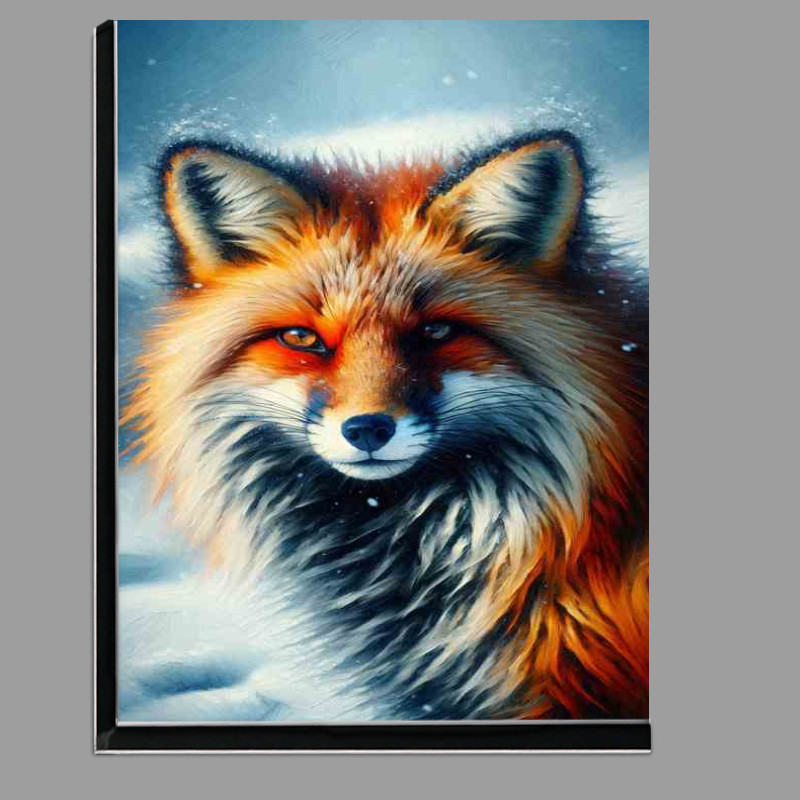 Buy Di-Bond : (Mysterious Fox in Snowy Terrain head)
