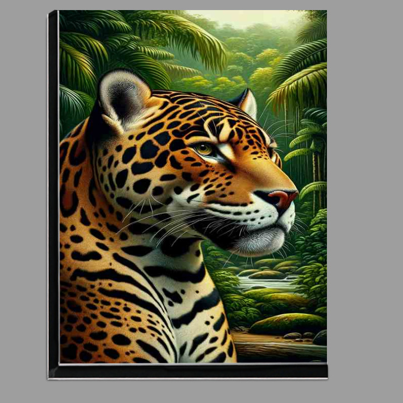 Buy Di-Bond : (Sleek Jaguar in Jungle Ambiance)