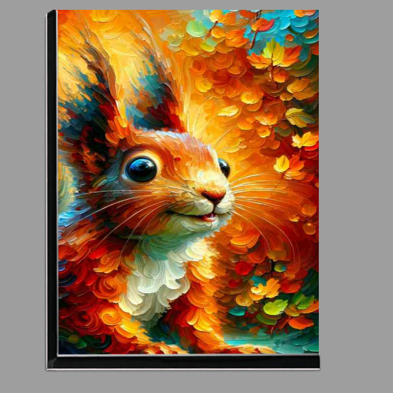Buy Di-Bond : (Whimsical Mischief head of a whimsical squirrel)