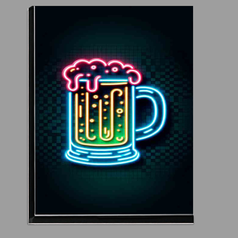 Buy Di-Bond : (A beer mug with no background suitable for a home bar)