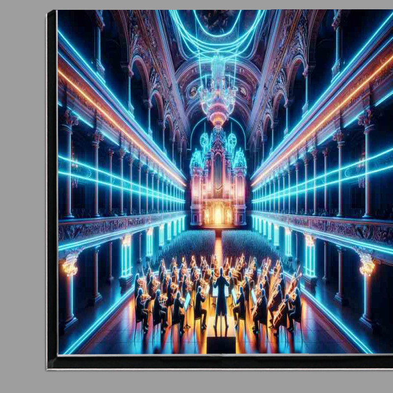 Buy Di-Bond : (A Neon Symphony Orchestra in a Baroque Hall)