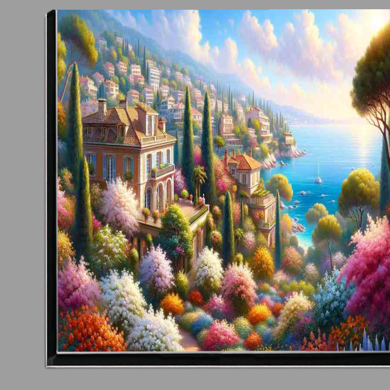 Buy Di-Bond : (Blossoms Whisper Spring Morning in the French Riviera)