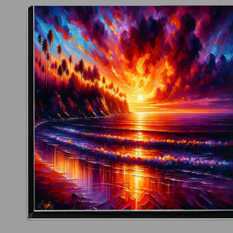 Buy Di-Bond : (Summers Glow A Coastal Sunset)