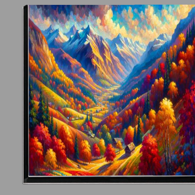 Buy Di-Bond : (Autumns Palette A Mountain View)