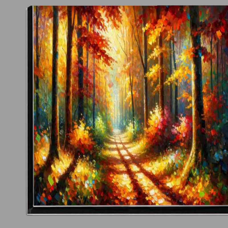 Buy Di-Bond : (Autumns Majesty A Forest Path)