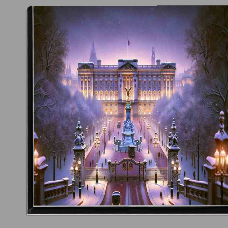 Buy Di-Bond : (Snowy Serenade Winter Evening at Buckingham Palace)