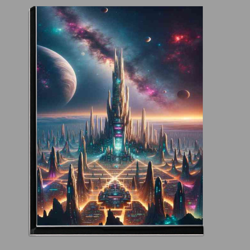 Buy Di-Bond : (Fantasy planet The scene depicts a tower)