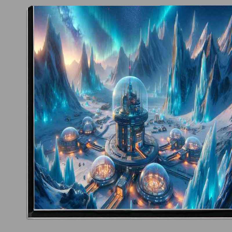 Buy Di-Bond : (A captivating scene captures an alien research centre)