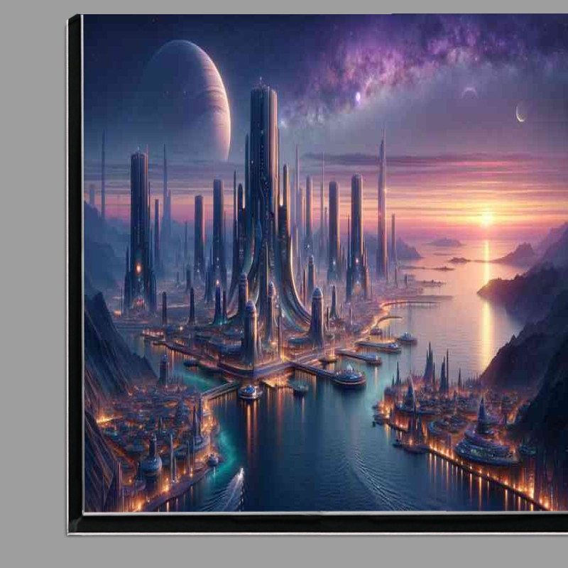 Buy Di-Bond : (A fantasy planet an alien seaside city)
