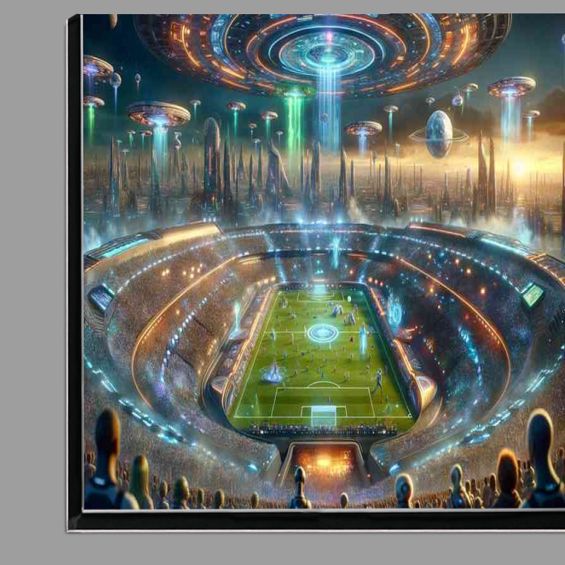 Buy Di-Bond : (A fantasy planet The scene shows a grand alien sporting one)