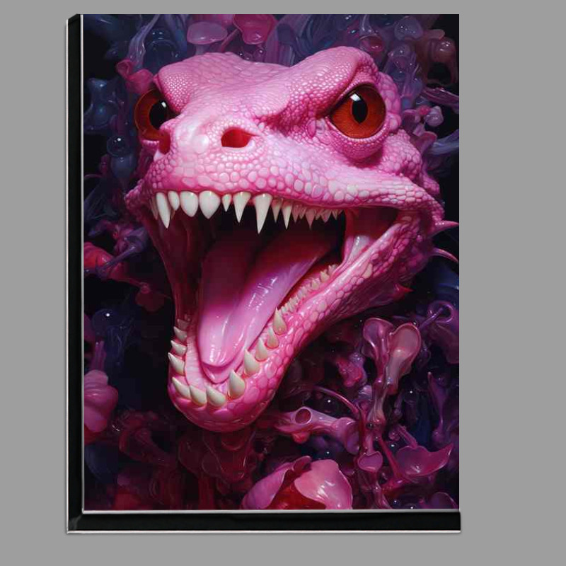 Buy Di-Bond : (Pink gummy lizard with fangs showing)