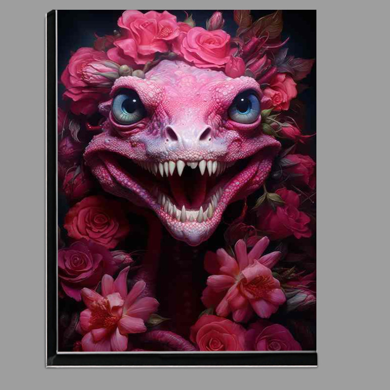 Buy Di-Bond : (Pink gummy lizard with pink tongue with pink lips)