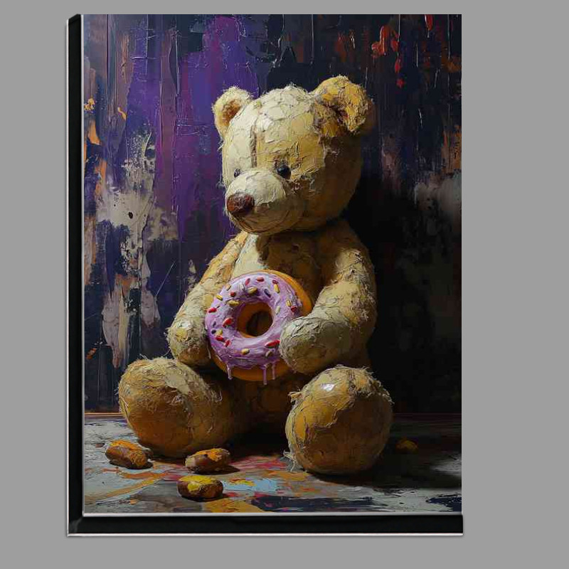 Buy Di-Bond : (A stuffed bear holding the donut)