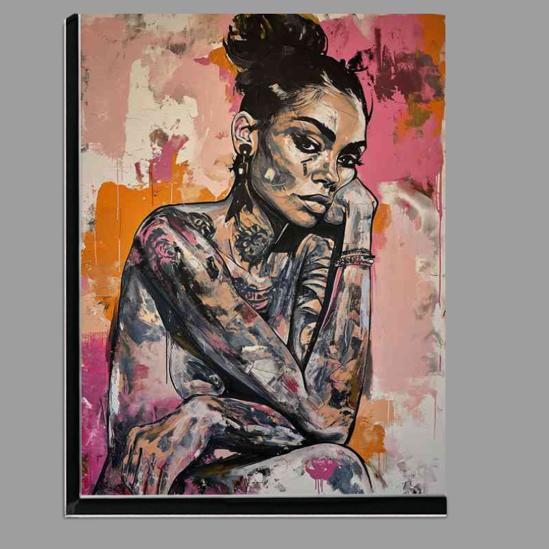 Buy Di-Bond : (A tattoed lady art)