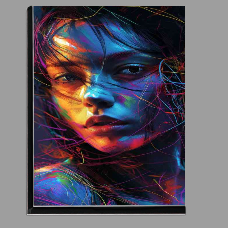 Buy Di-Bond : (Art with a womans face)