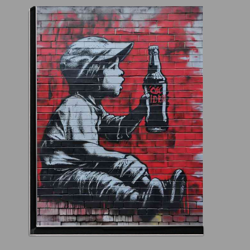Buy Di-Bond : (Banksy style coca cola)