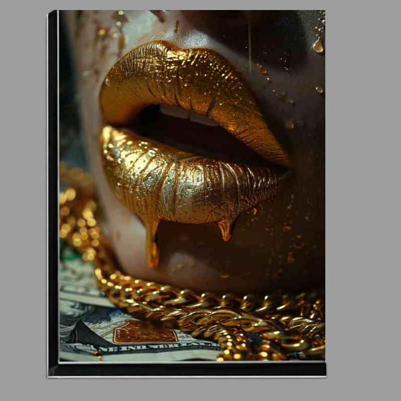 Buy Di-Bond : (Dripping gold lips and hundered dollar bills)