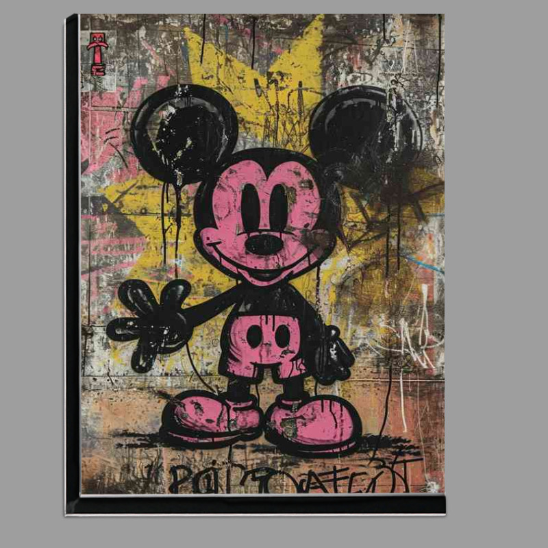 Buy Di-Bond : (Graffiti mouse street art)