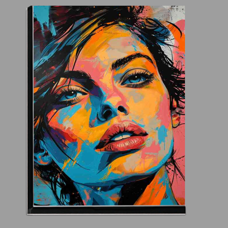 Buy Di-Bond : (Lady good vibes graphic and pop art)