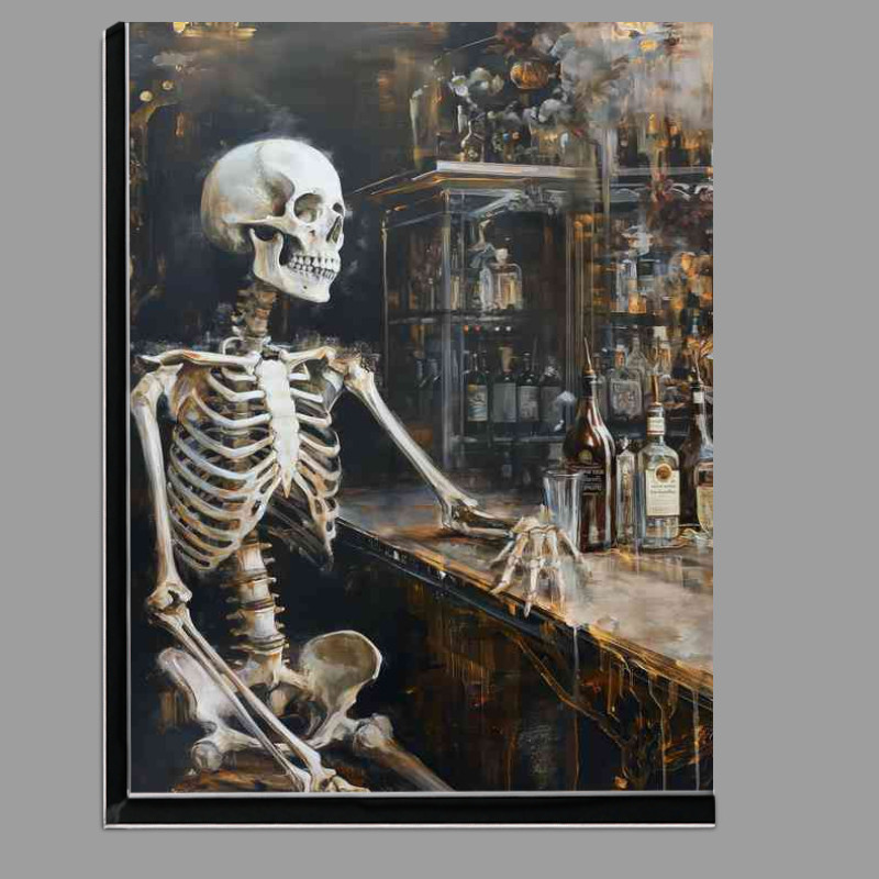 Buy Di-Bond : (Skeleton at the bar waiting for a drink)
