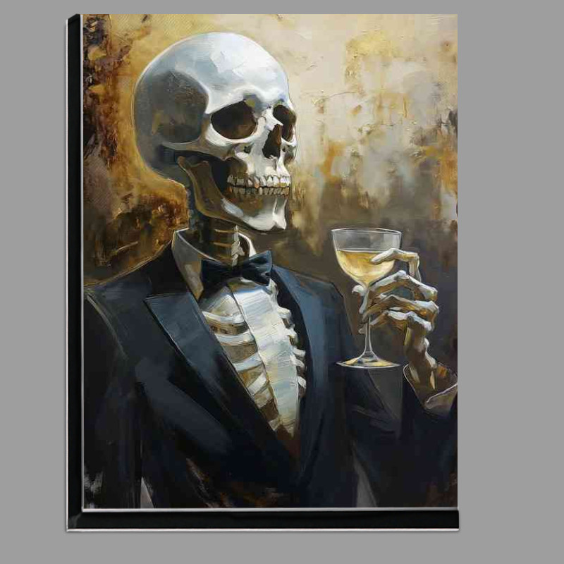 Buy Di-Bond : (Skeleton in a suit making a toast)