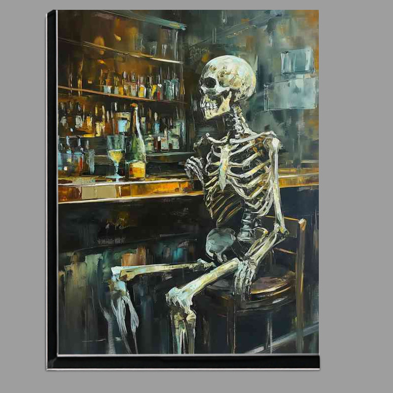 Buy Di-Bond : (Skeleton waiting for the bartender)