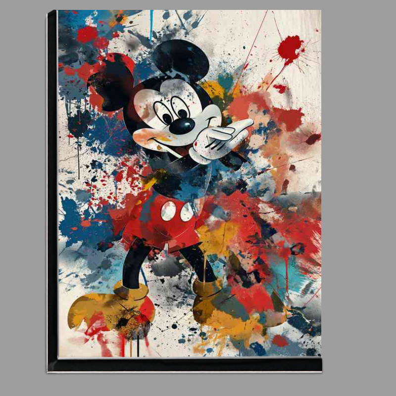 Buy Di-Bond : (cartoon splatters graffiti art)