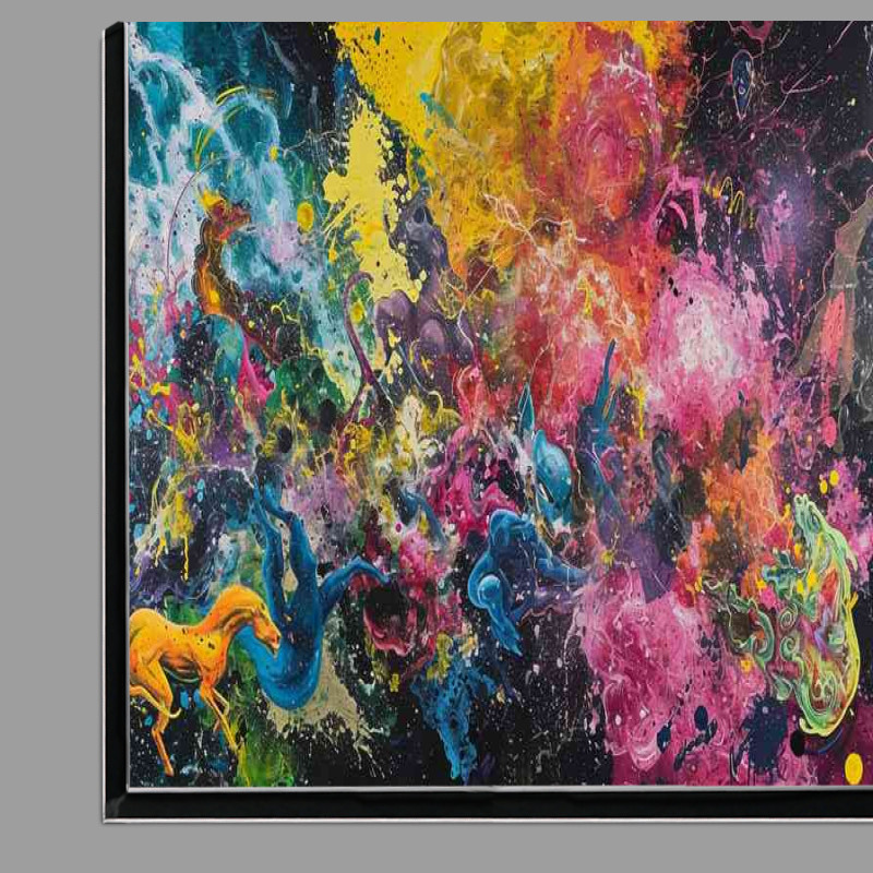 Buy Di-Bond : (Abstract all about the matter colourful art)