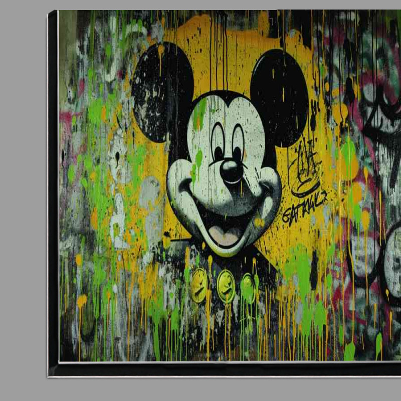 Buy Di-Bond : (Money and graffiti art)