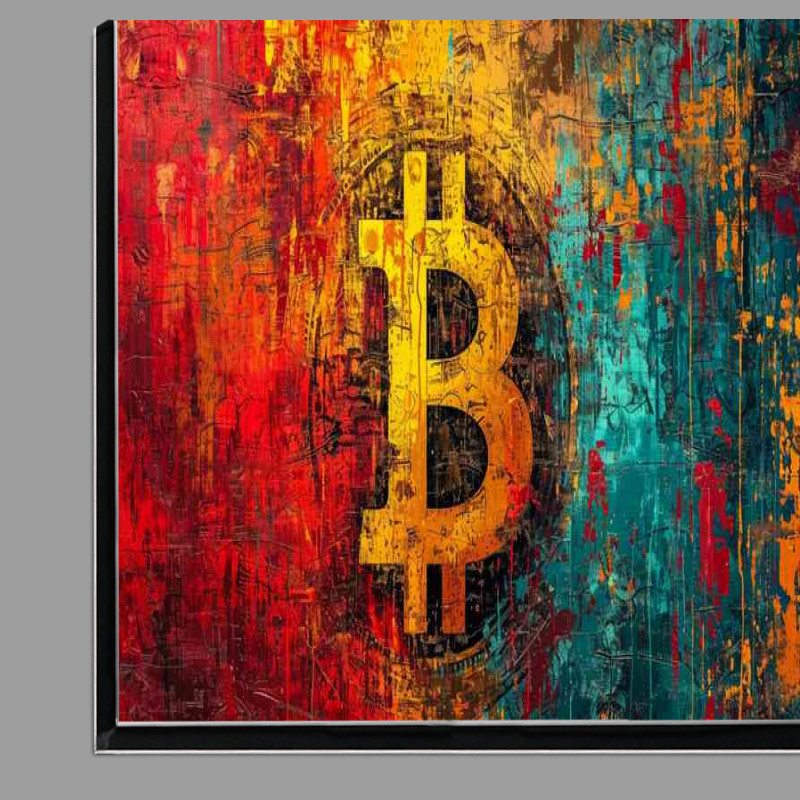 Buy Di-Bond : (wall graffiti bit coins)