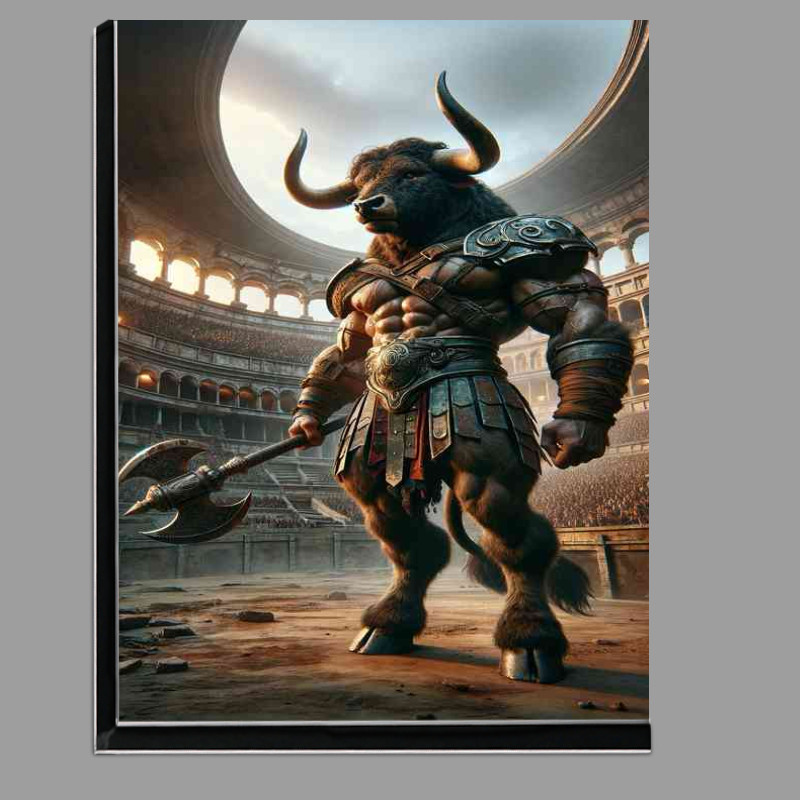 Buy Di-Bond : (Envision a formidable Minotaur a creature with the body amour)