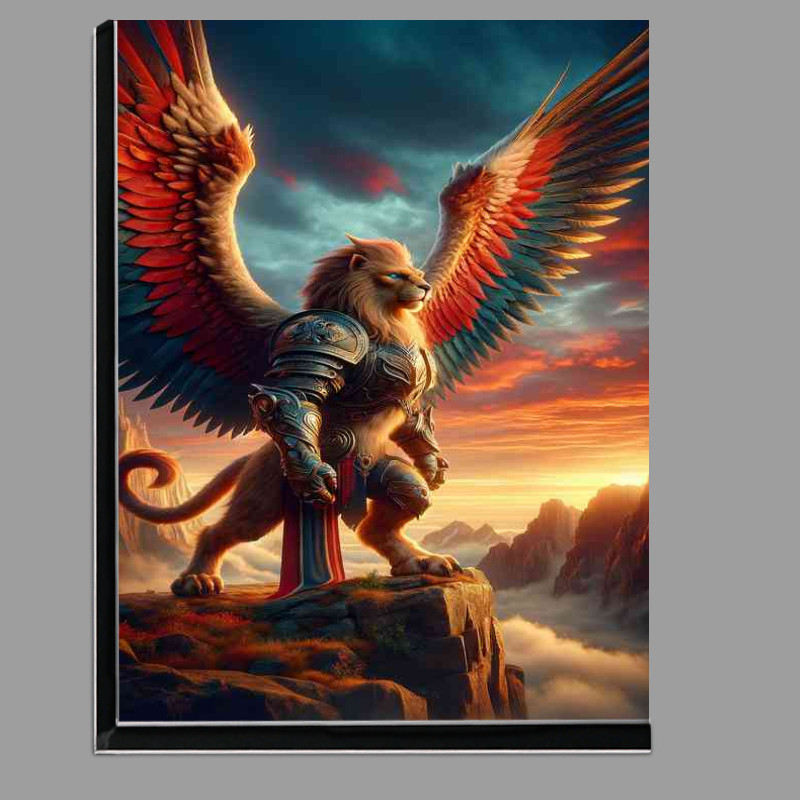 Buy Di-Bond : (Fantastic composition features the heart of a lion)