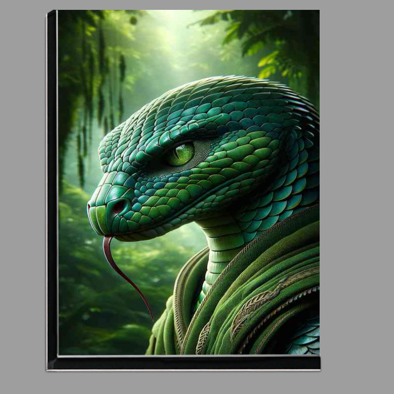 Buy Di-Bond : (Snake warrior focusing on the intense gaze)