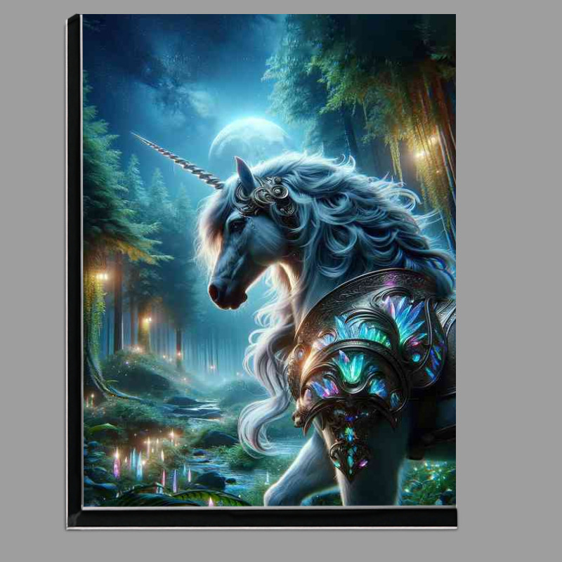 Buy Di-Bond : (Warrior animal The scene features a majestic unicorn)