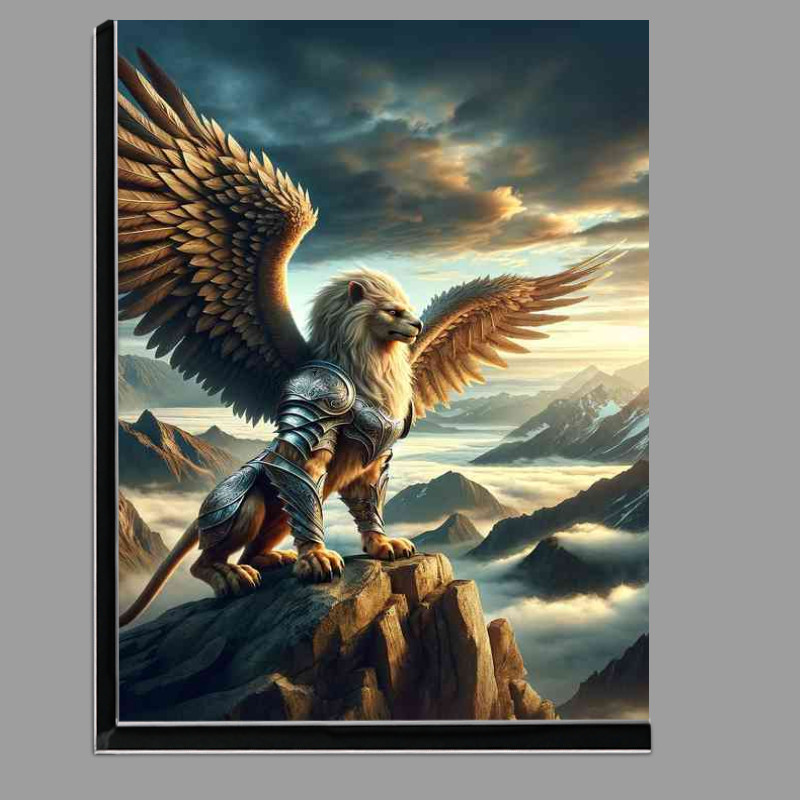 Buy Di-Bond : (Warrior animal a noble griffin with the body of a lion)