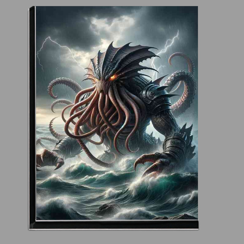 Buy Di-Bond : (Warrior animal an imposing kraken legendary sea monster)