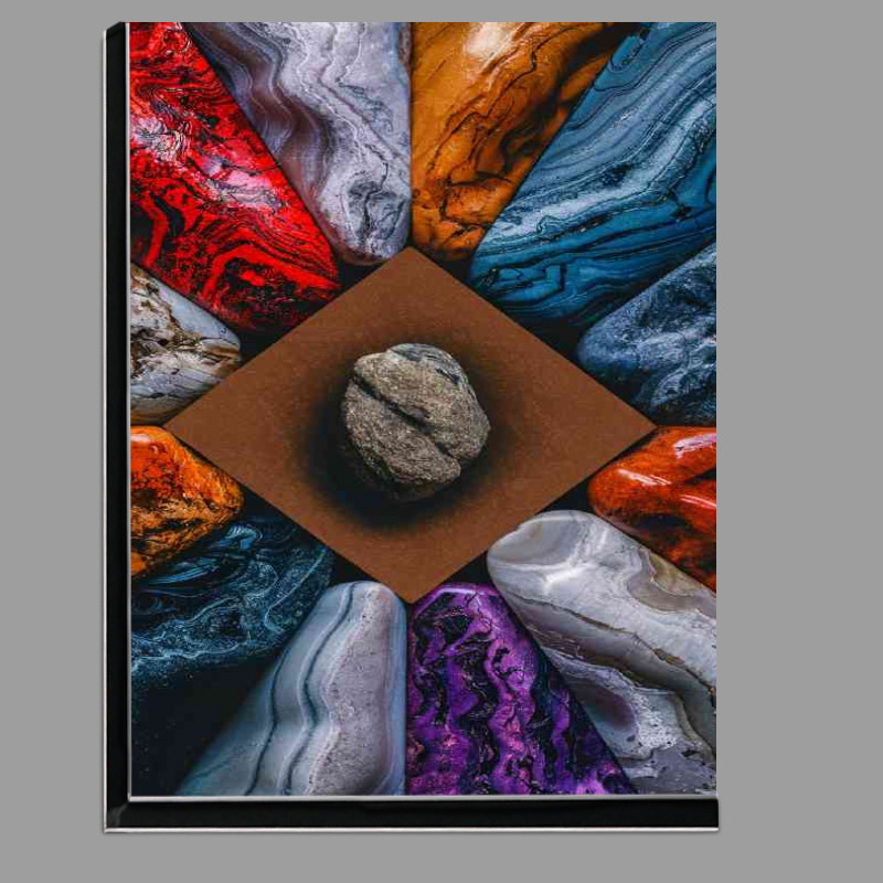Buy Di-Bond : (Arrangment of Beautiful coloured stones)