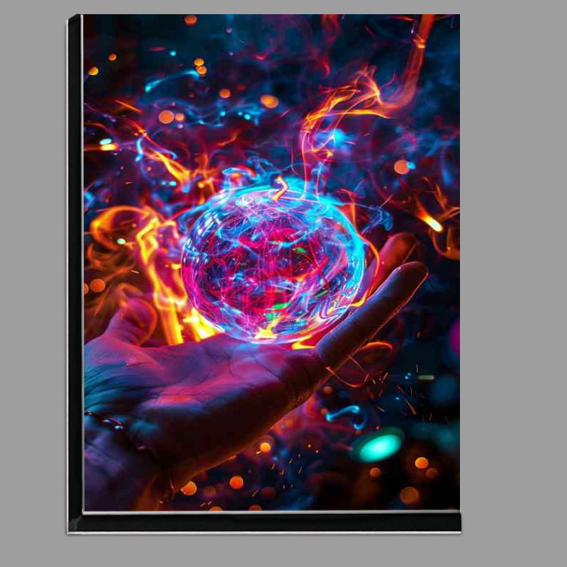 Buy Di-Bond : (Colorful fireball in the hand)
