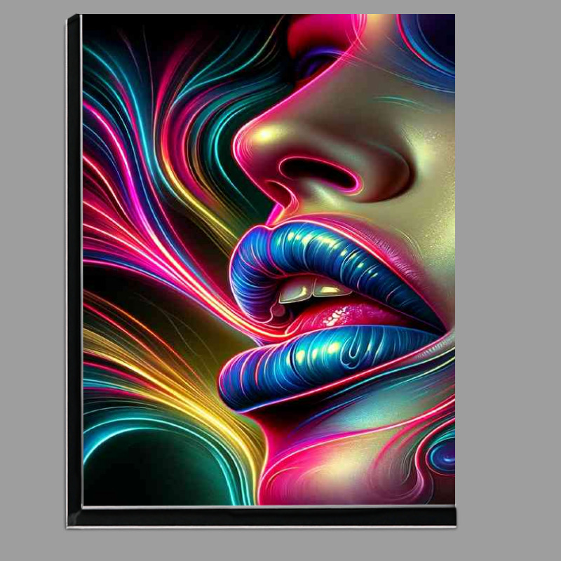 Buy Di-Bond : (Vibrant essence of neon lips)