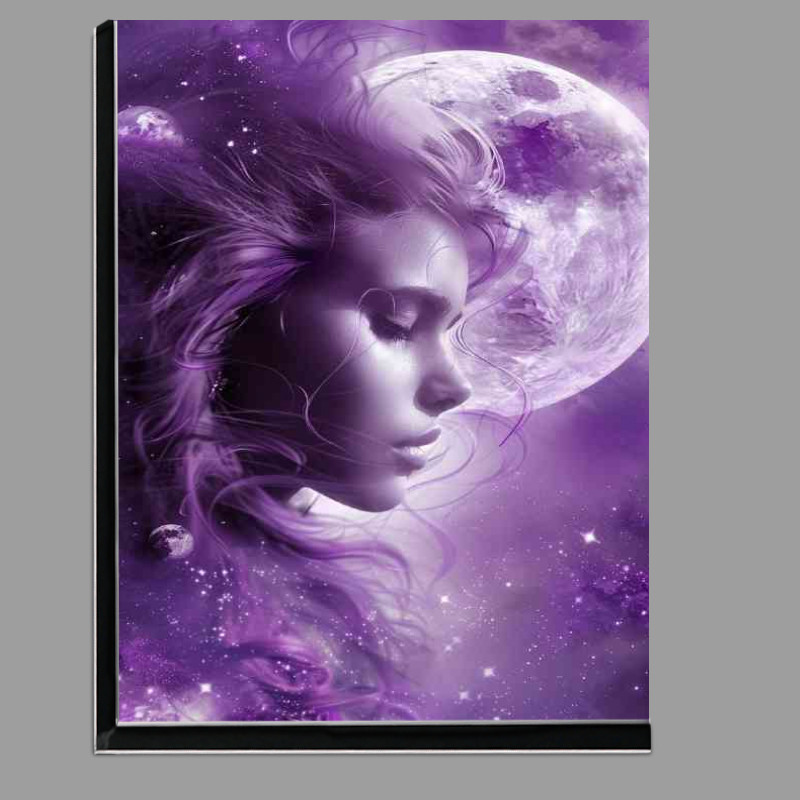 Buy Di-Bond : (Woman with a planet and space)