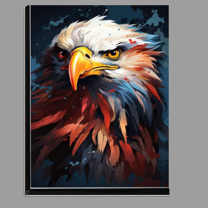 Buy Di-Bond : (Eagle white and brown feathers)